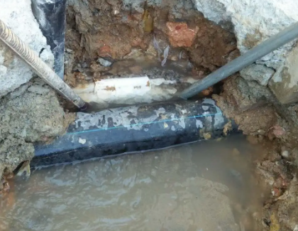 濠江测漏水之水管漏水